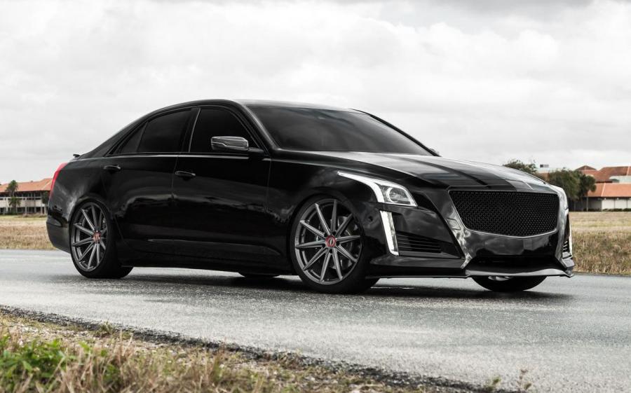 Cadillac CTS-V on Vossen Wheels (VFS-10) '2018